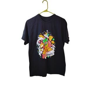 Adult M Kentucky Fried Chicken T-Shirt Uniform Graphic Nuggets Starry Soda(Read)